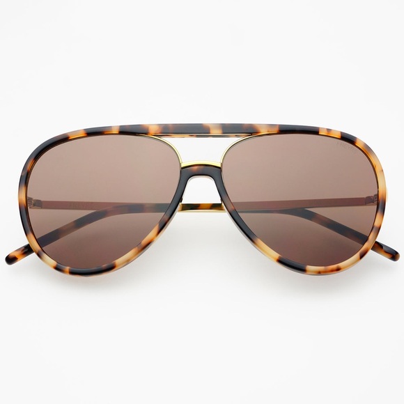 Freyers Shey Tortoise Shell Aviator Sunglasses - Picture 1 of 9